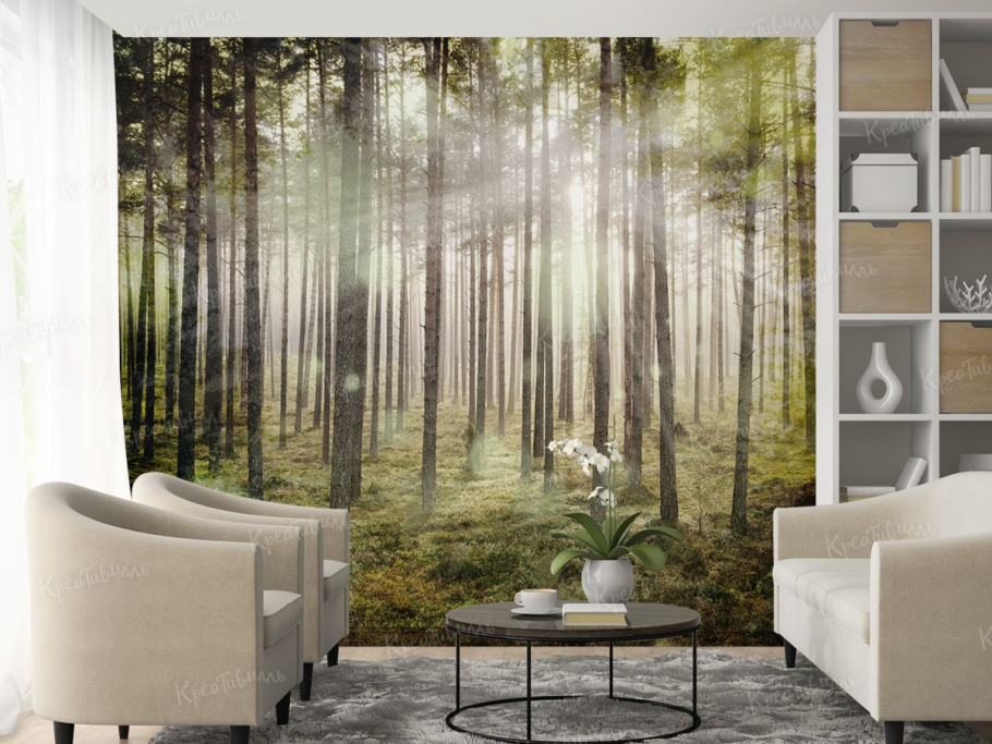 Фреска лес горы Аффреско