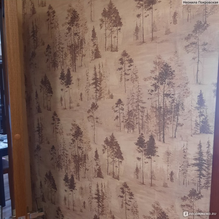 Обои Elysium Сосновый Бор в интерьере