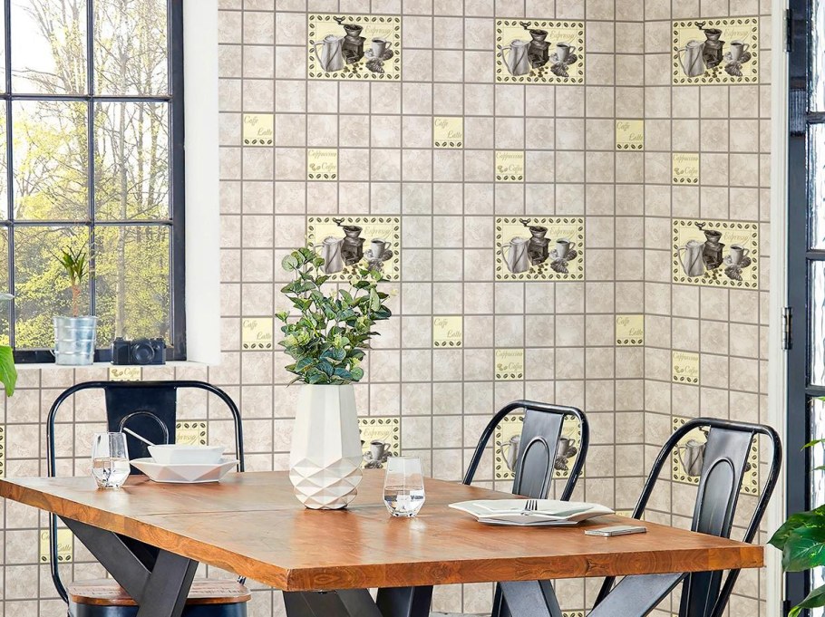 Обои с кофе для кухни