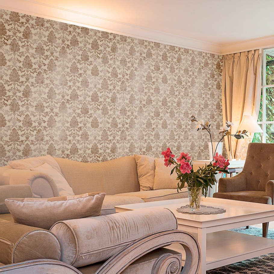 Обои Elysium Идальго в интерьере