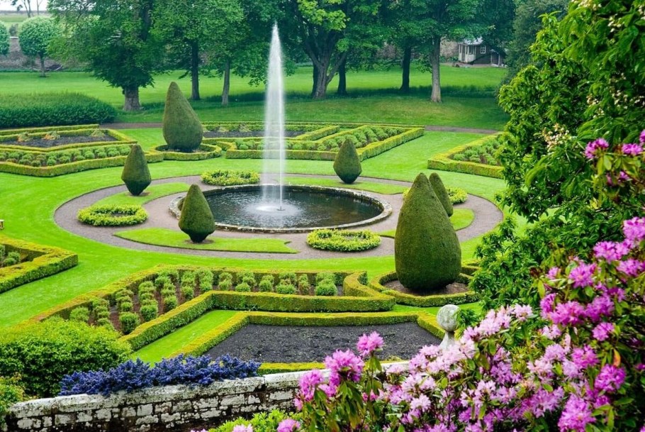 Партер Ландшафтная архитектура