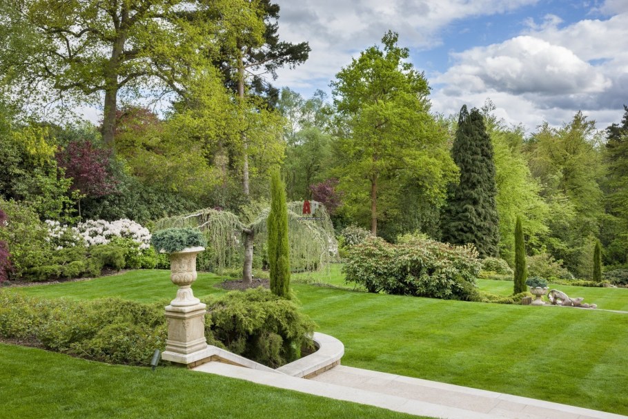 Террасированный итальянский сад