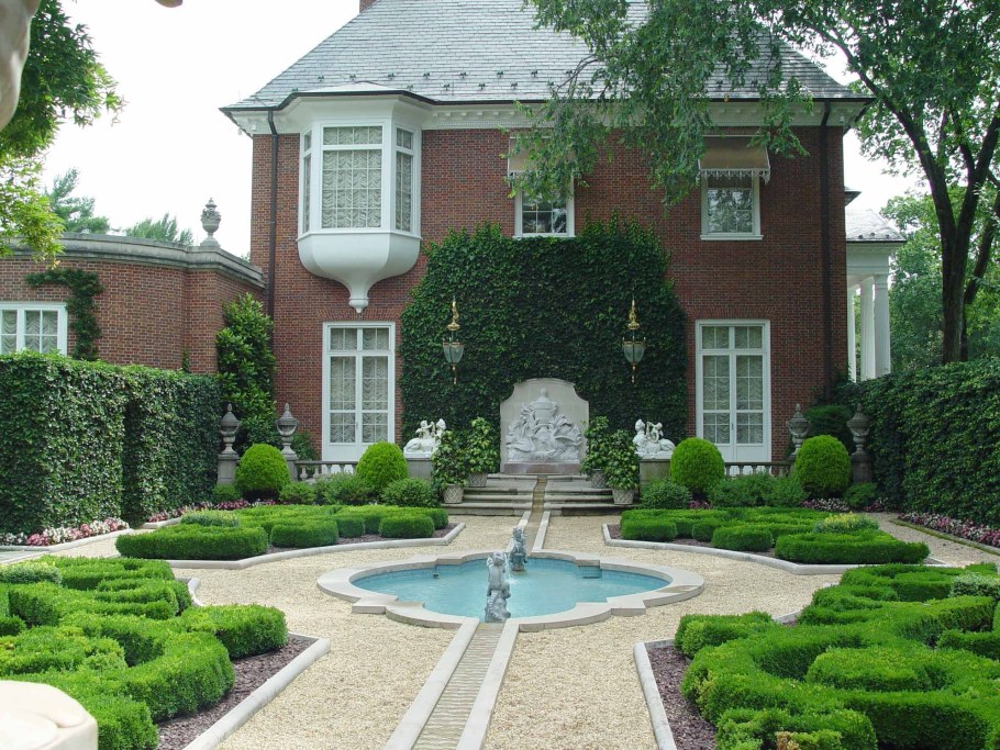 Ландшафтные сады классика Франция