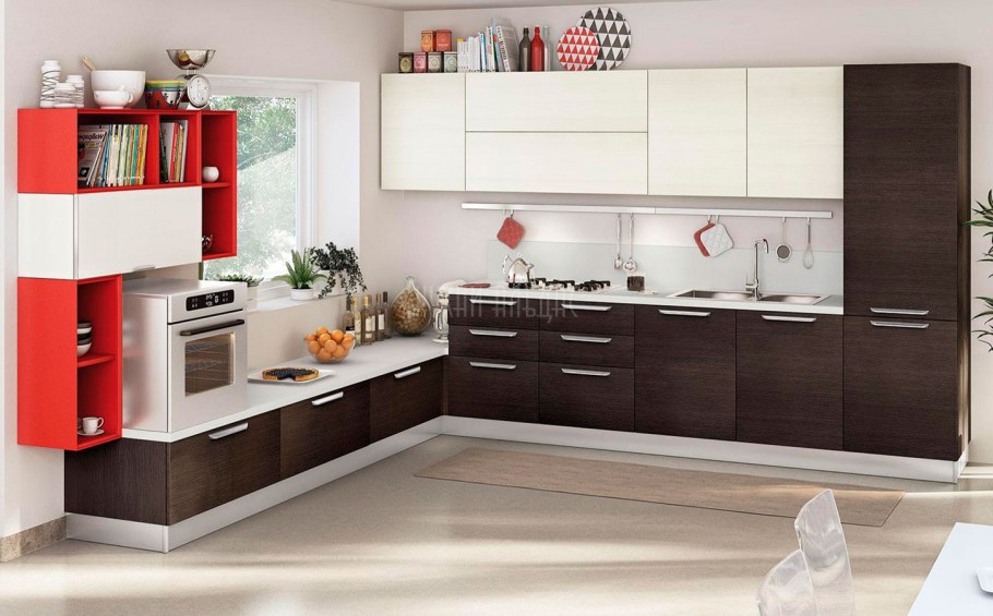 Современные кухни угловые