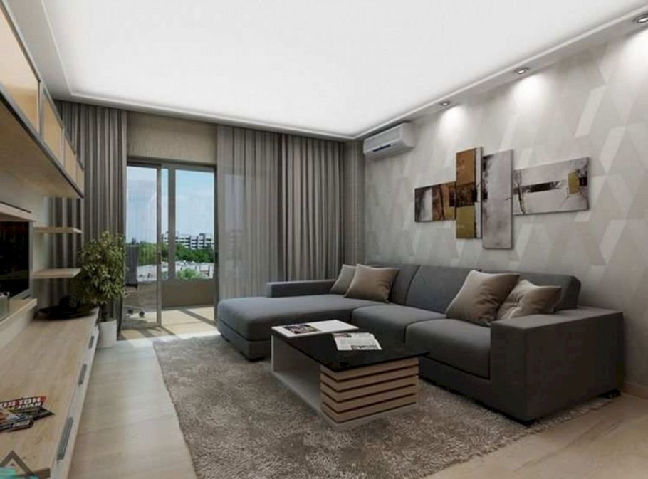 Современный интерьер гостиной