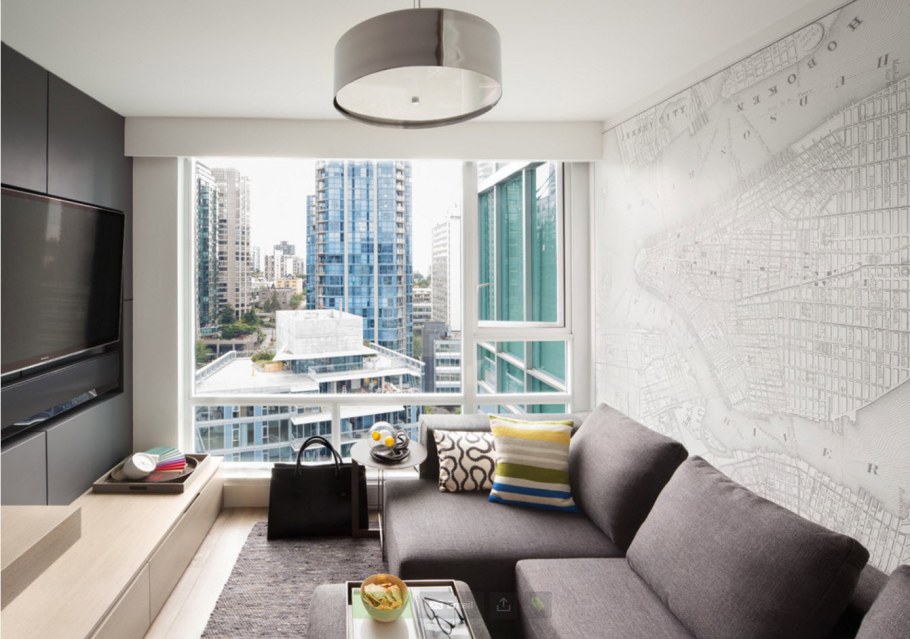 Интерьер маленькой квартиры