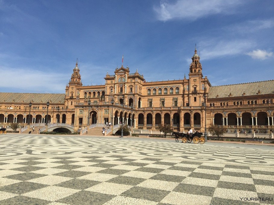 Андалусия Севилья площадь
