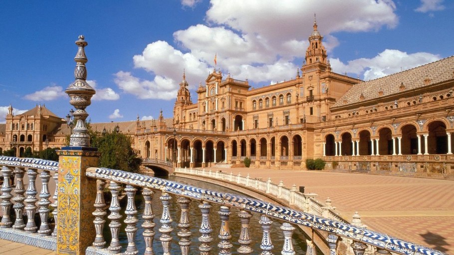 Архитектура Севильи. Андалусия. Испания. #Архитектура