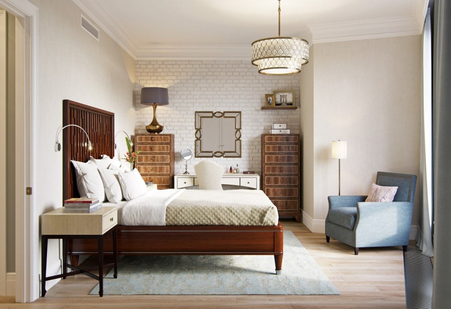 Спальня в бельгийском стиле