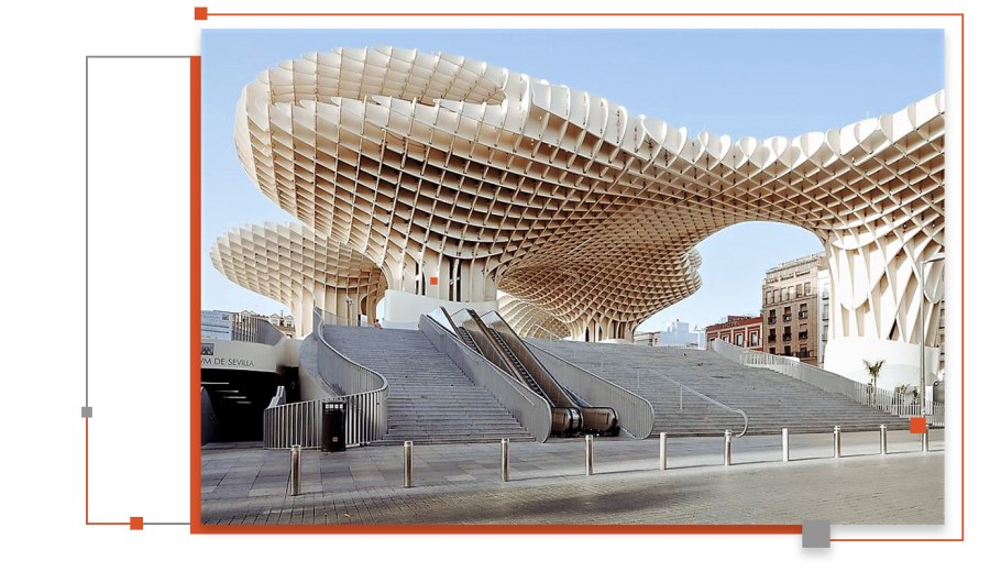 Метрополь парасоль Севилья архитектура