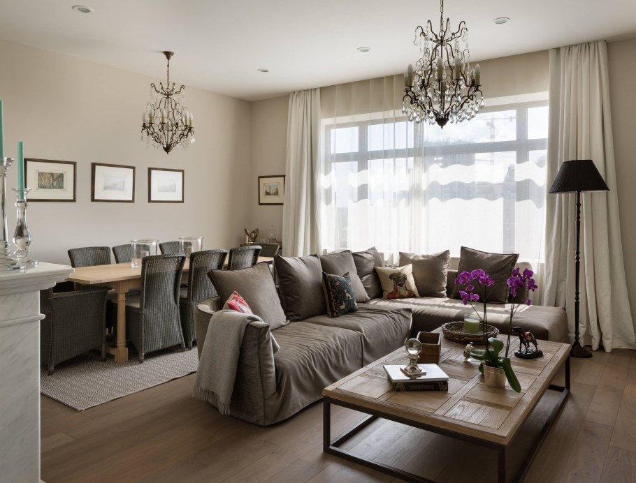 Бельгийский интерьер современный