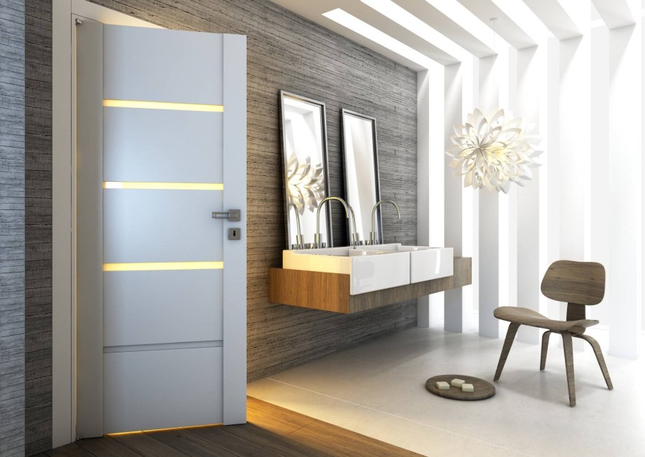 Дверь в санузел