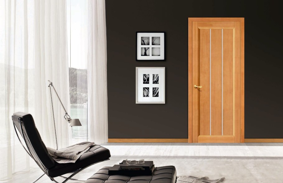 Межкомнатная дверь Liberta Domino 1 шпон