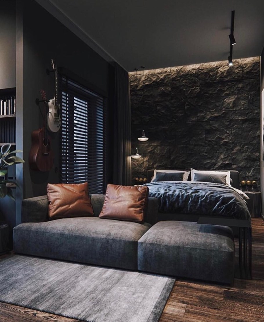 Мужской интерьер квартиры