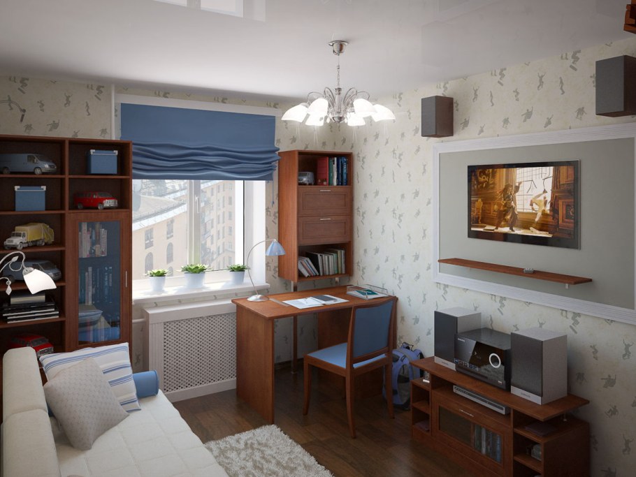 Обставить комнату