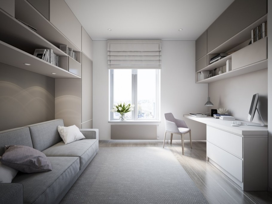 Планировка маленькой комнаты