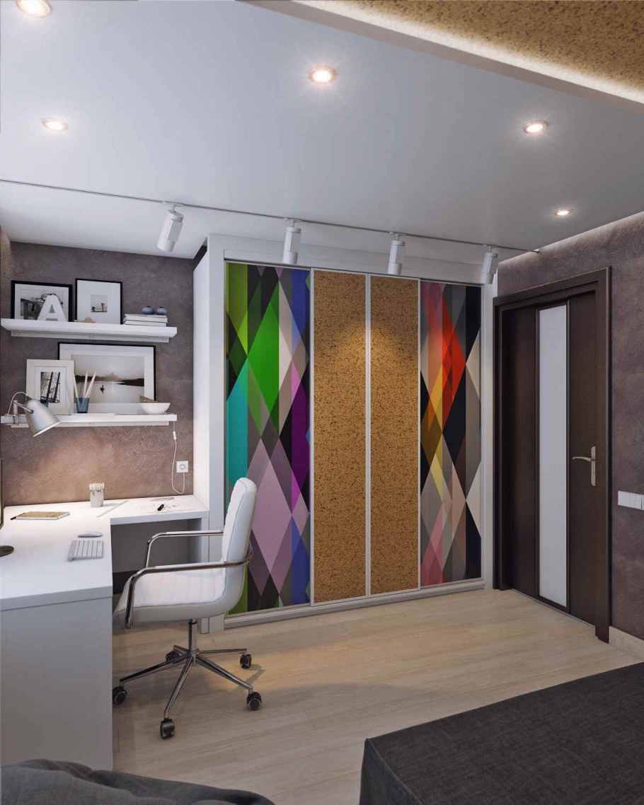 Интерьер комнаты 12 кв.м