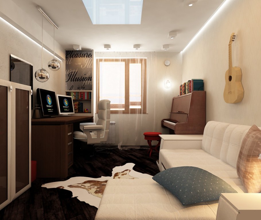 Планировка комнаты 15 метров