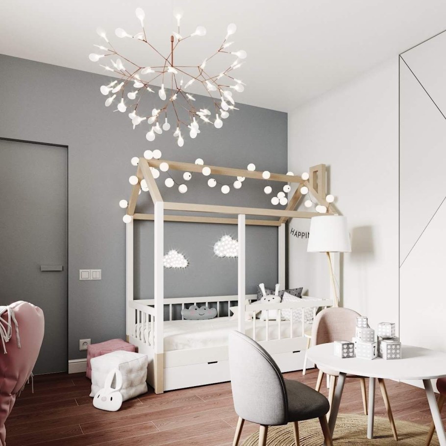 Люстра для девочки в спальню