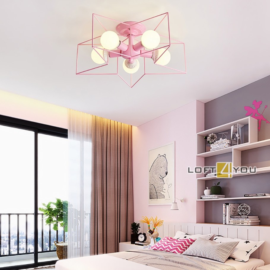 Люстра в комнату подростка девочки