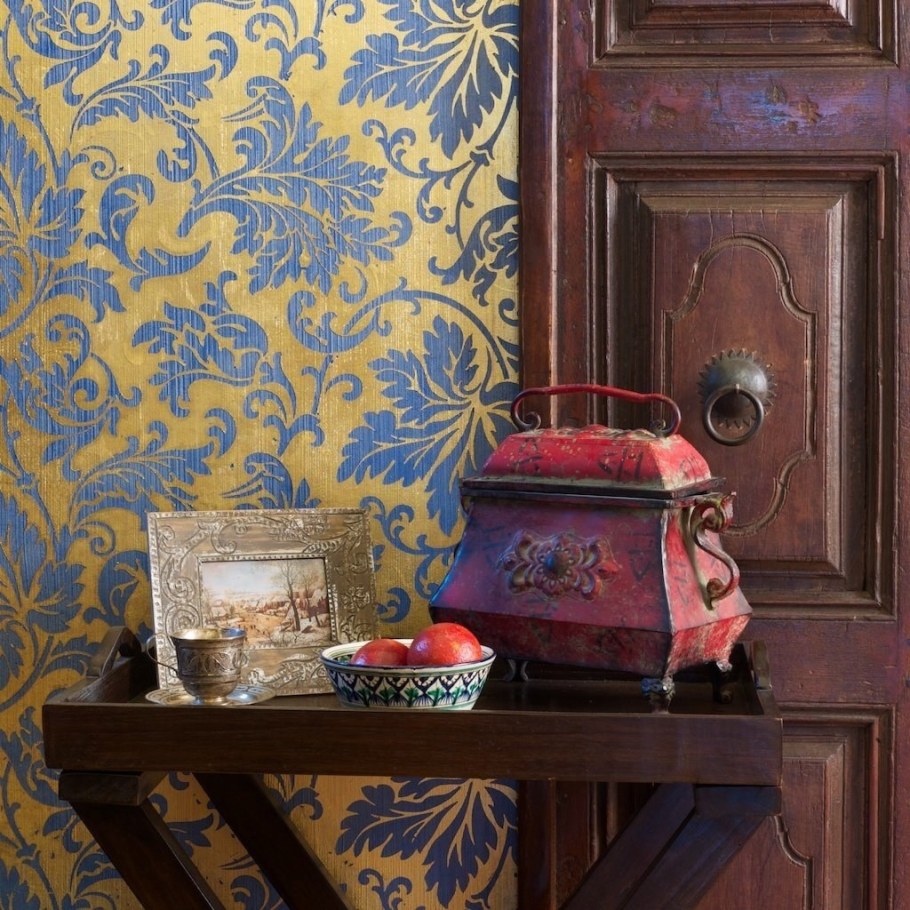 Кракелюр на стенах в интерьере