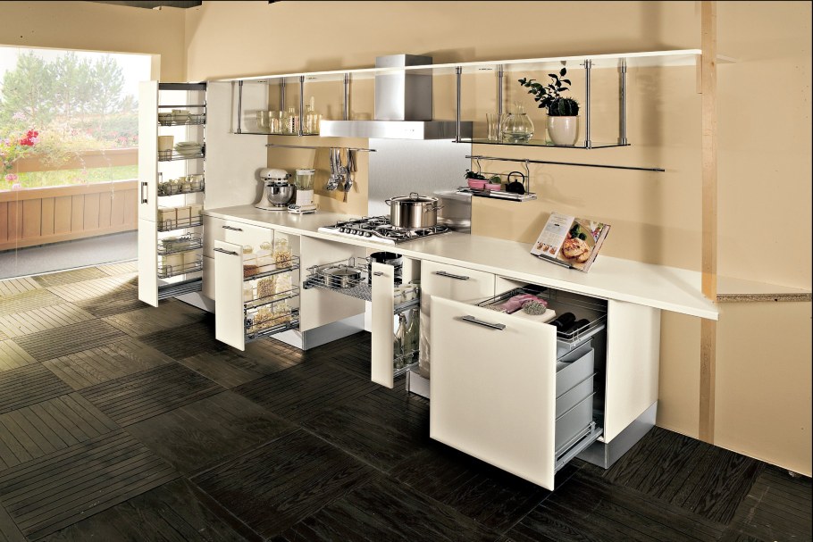 Современное наполнение кухни