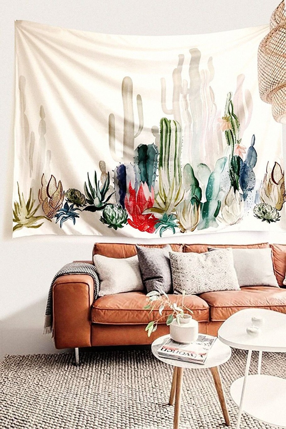 Ткань на стену в качестве декора