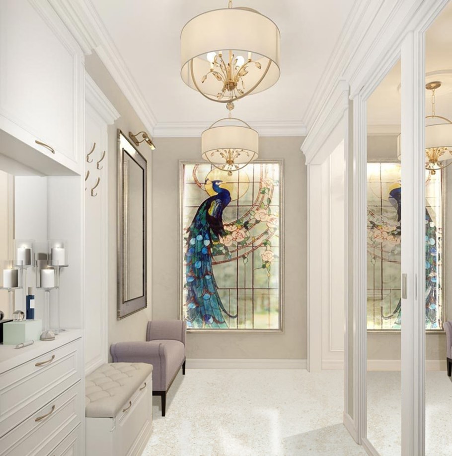 Прихожая в стиле Неоклассика с элементами арт деко