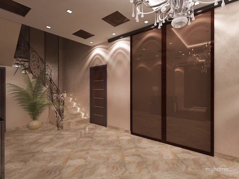 Красивая прихожая в доме