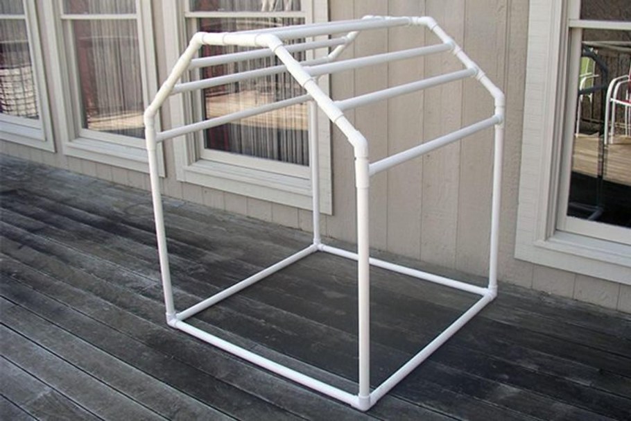 Детский домик из полипропиленовых труб