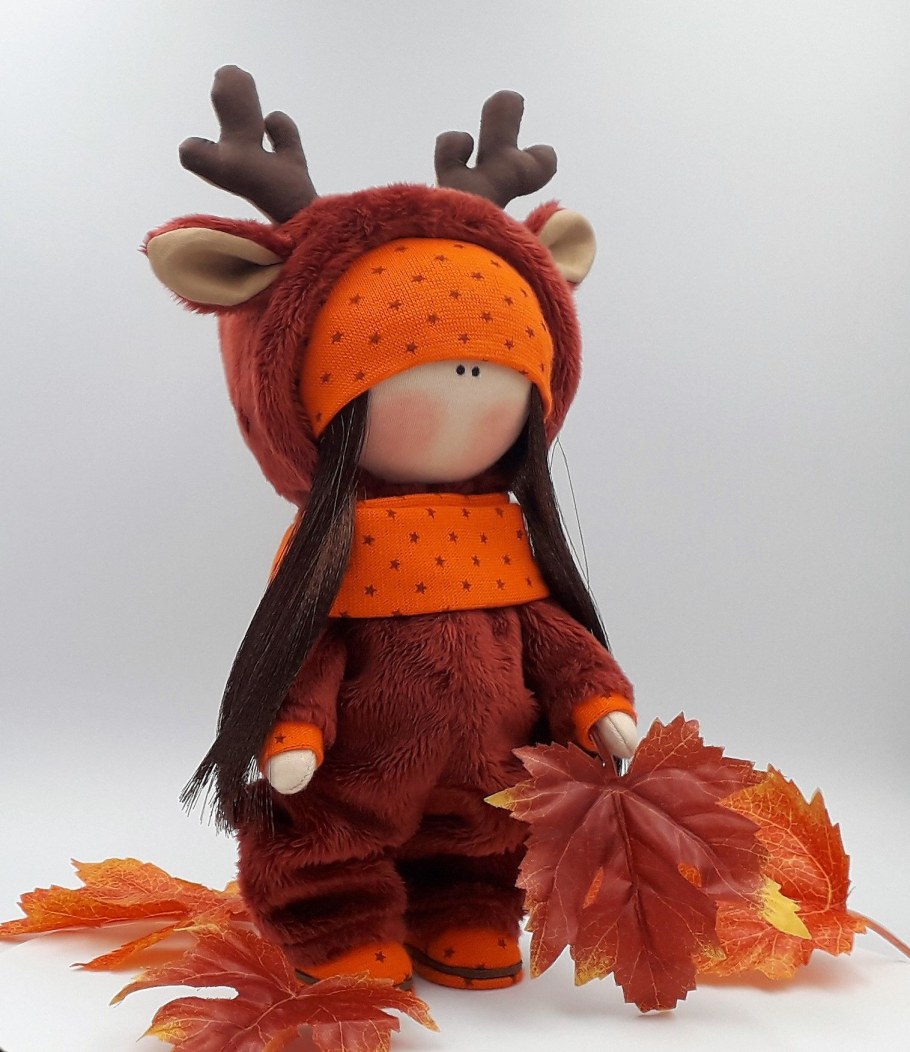 Осенний образ куклы