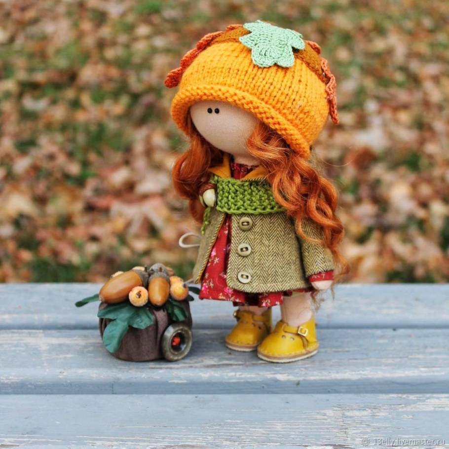 Осенние текстильные куклы