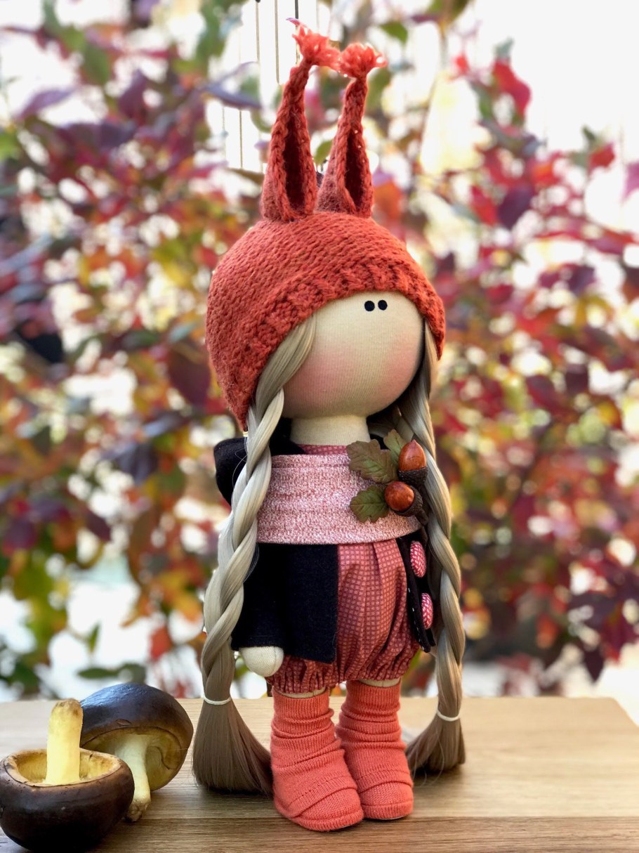 Куклы текстильные интерьерные