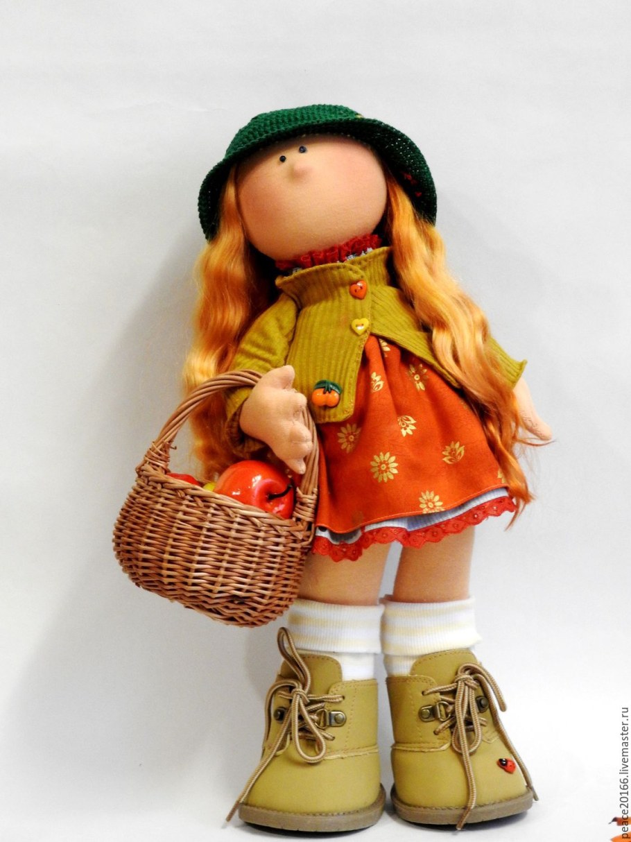 Осенняя интерьерная куколка