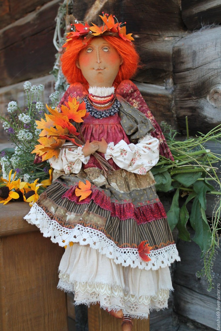 Кукла осень