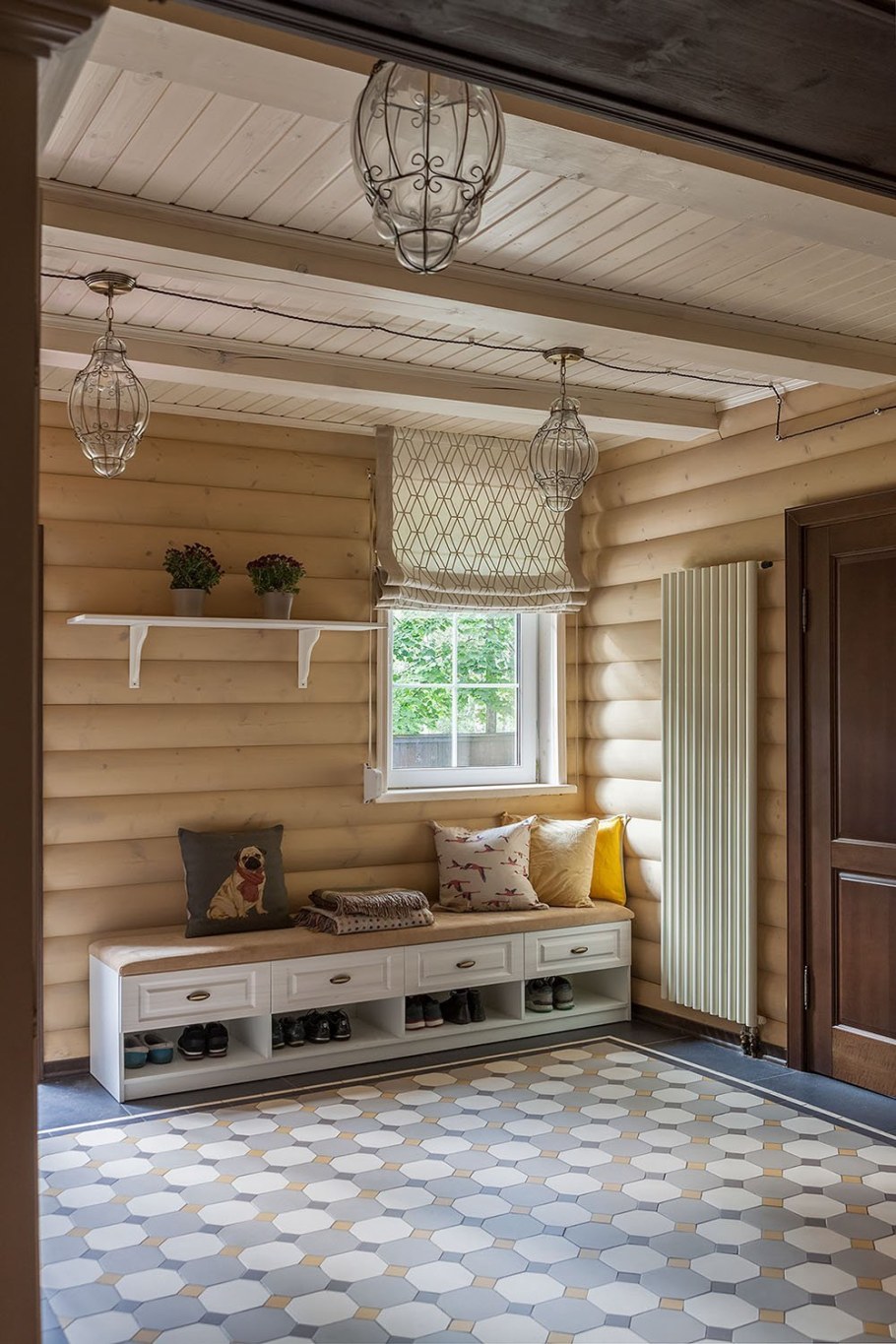 Интерьер деревянного дома