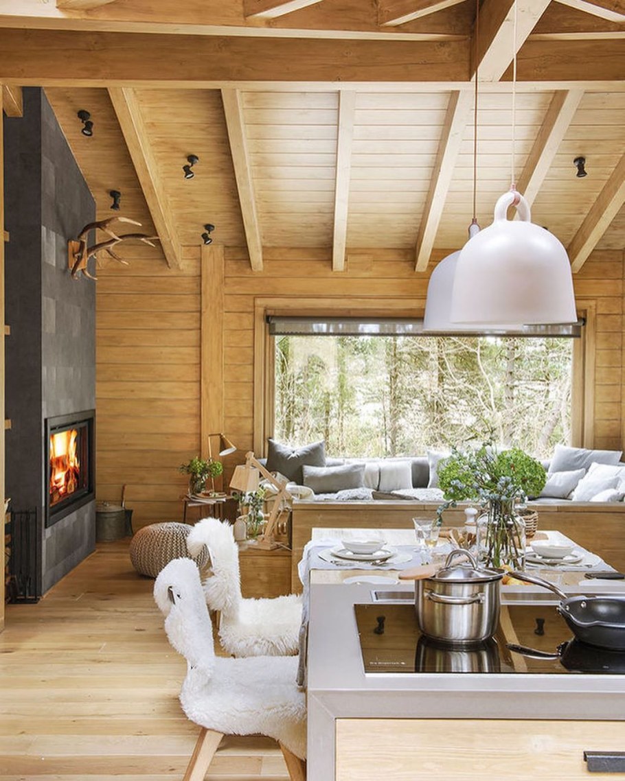 Интерьер дачи