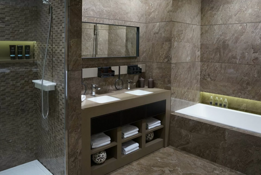 Порселаноза плитка под мрамор