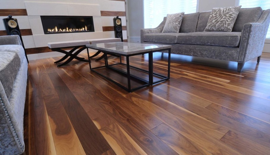 Инженерная доска американский орех Селект Wood Bee