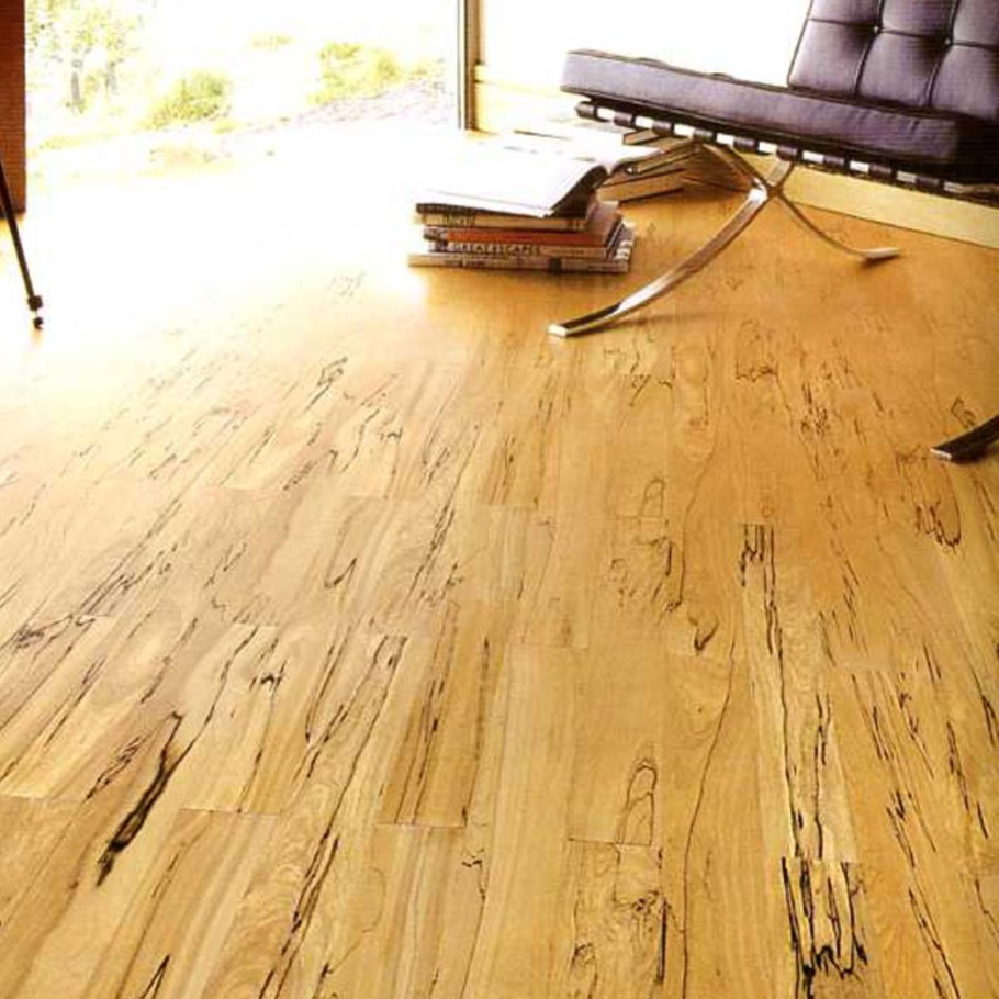 Magestic Floor черная береза массивная доска