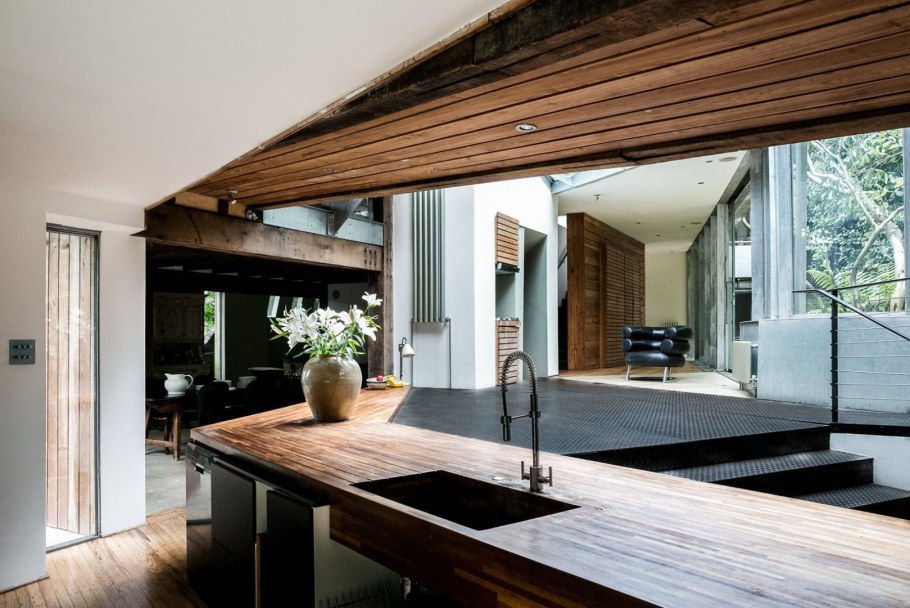 Интерьеры домов в стиле Барн