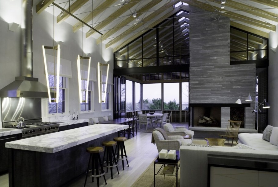 Дом в стиле барнхаус лофт