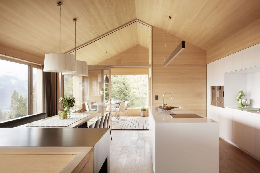 Интерьер одноэтажного Барнхауса