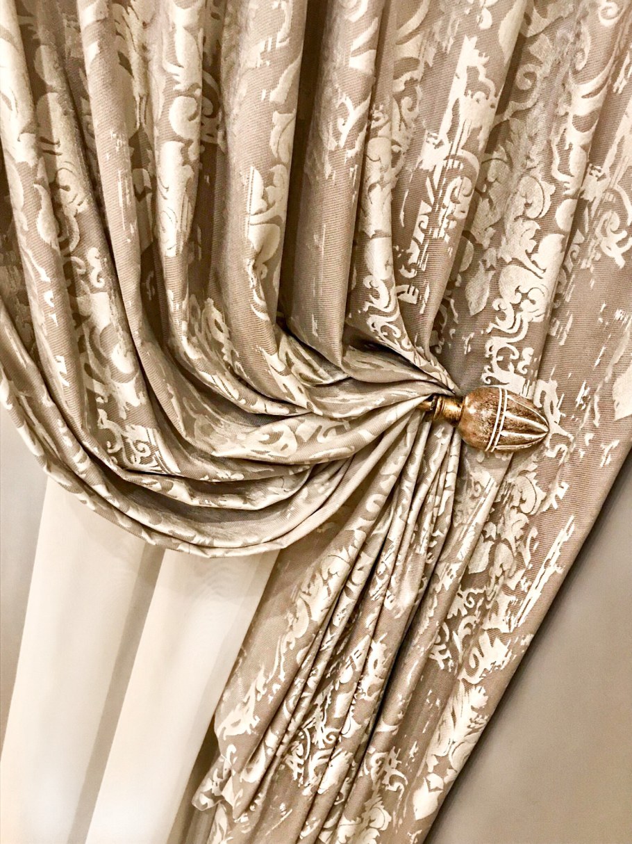 Шторы блэкаут Аврора бронза