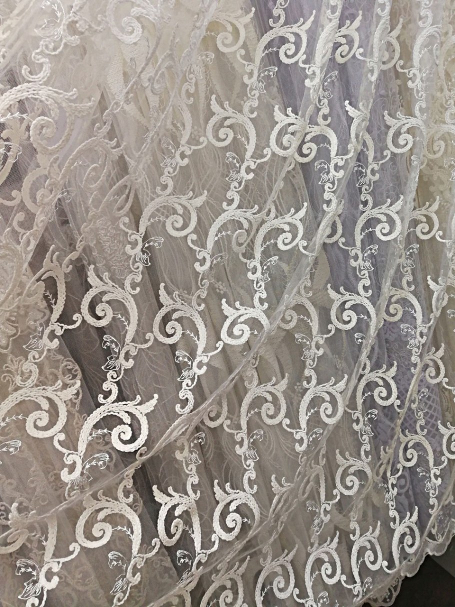 Тюль Снежная Королева 3д