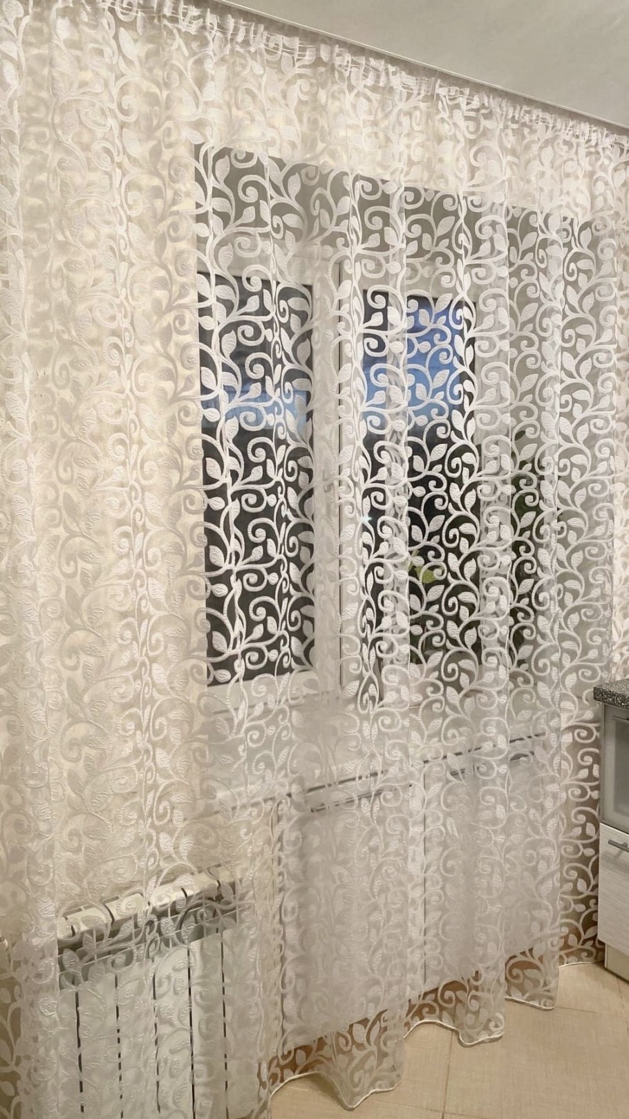 Тюль меланж