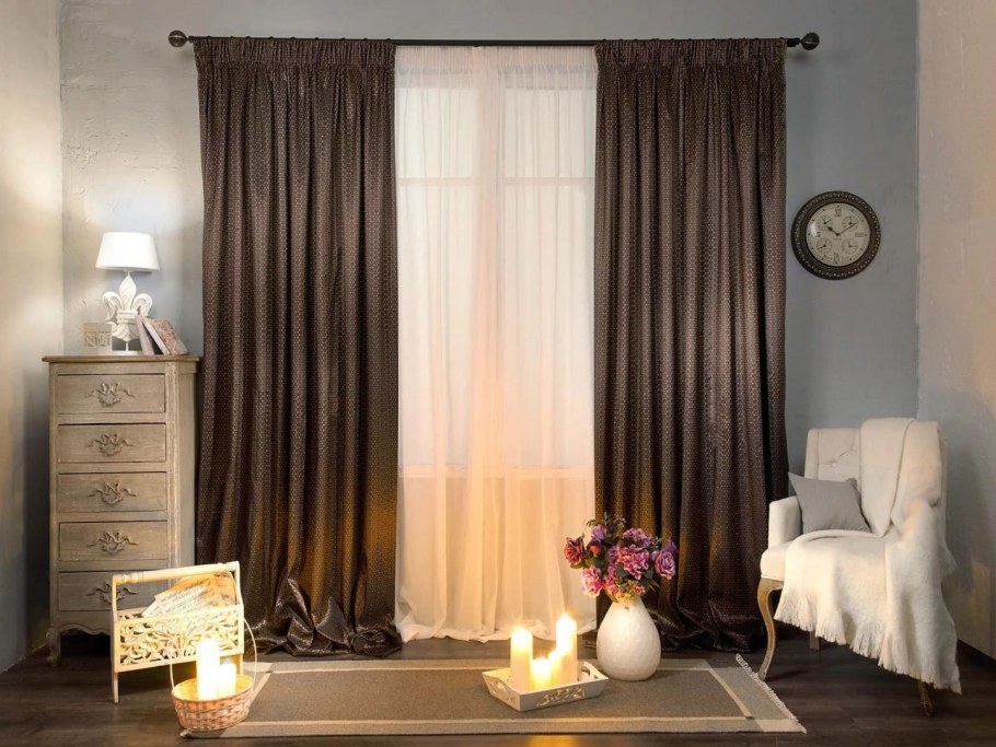 Портьеры в гостиную