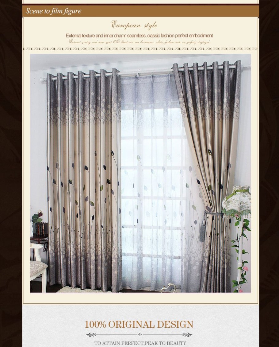 Тюль на люверсах в спальню