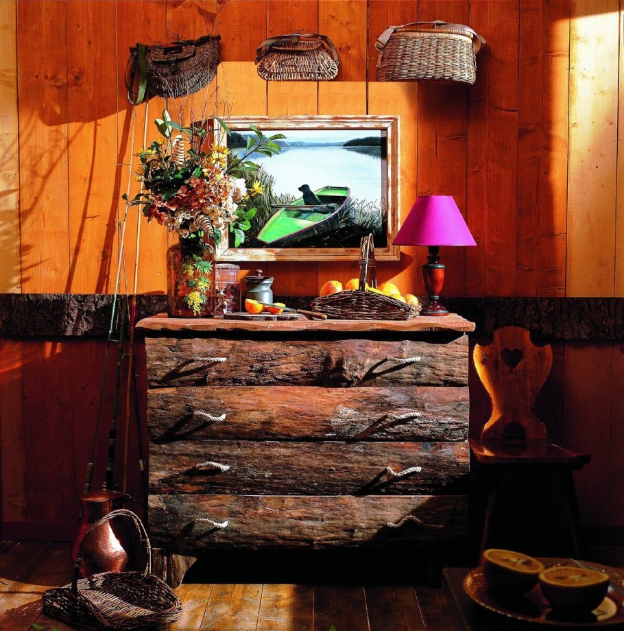 Предметы интерьера из дерева