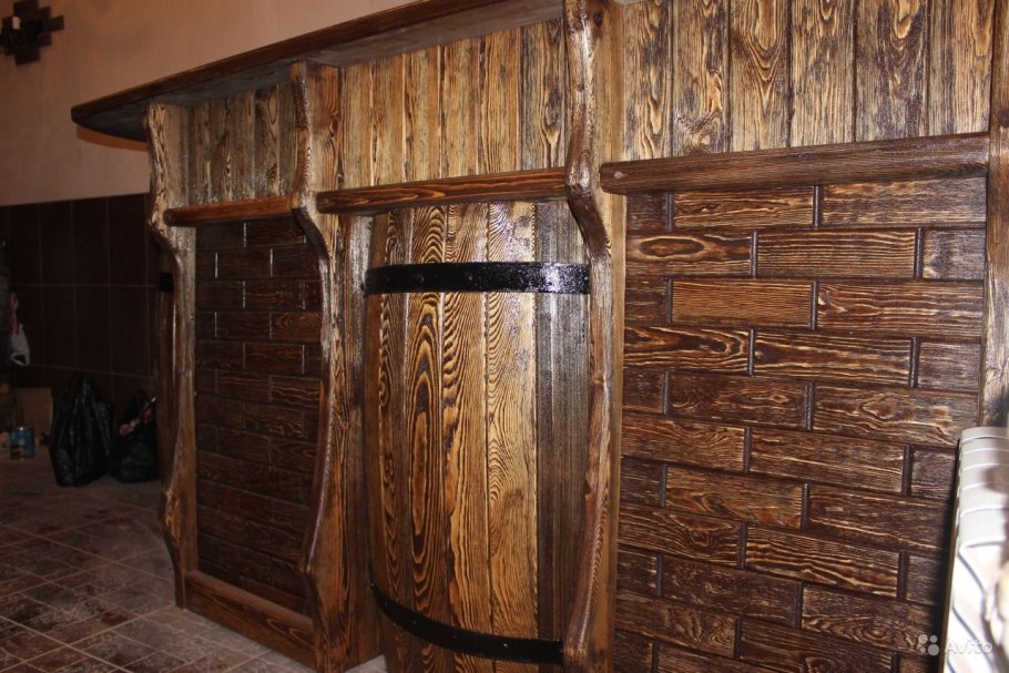 Отделка деревом под старину
